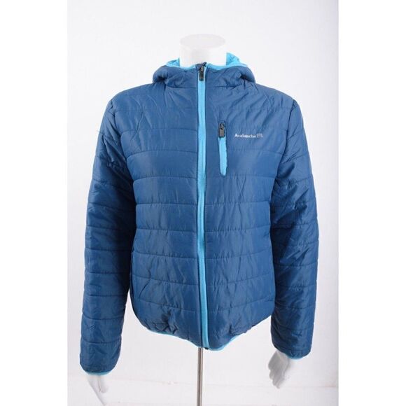 Avalanche Other - Avalanche Outdoor Supply Co kids Puffer Jacket Coat Blue Hooded Zip Sz 14-16